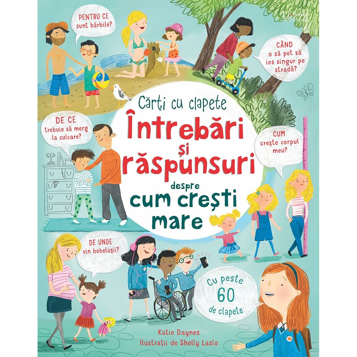 Intrebari si raspunsuri despre cum cresti mare (Usborne)