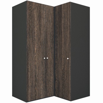 Dulap de Colt Genarom LEX Model B, Decor 7648, 145-117 x 218 x 66 cm Dulap de Colt Genarom LEX Model B, Decor 7648, 145-117 x 218 x 66 cm