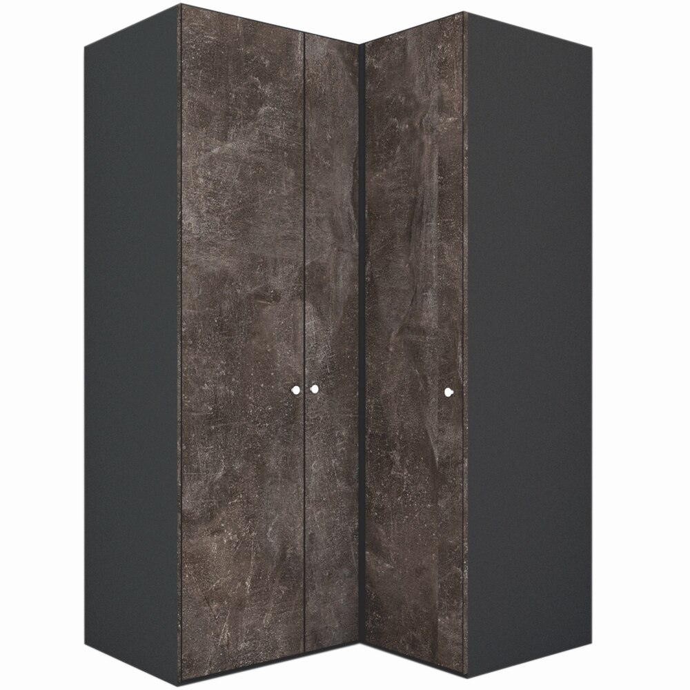 Dulap de Colt Genarom LEX Model B, Decor 4299, 145-117 x 240 x 66 cm