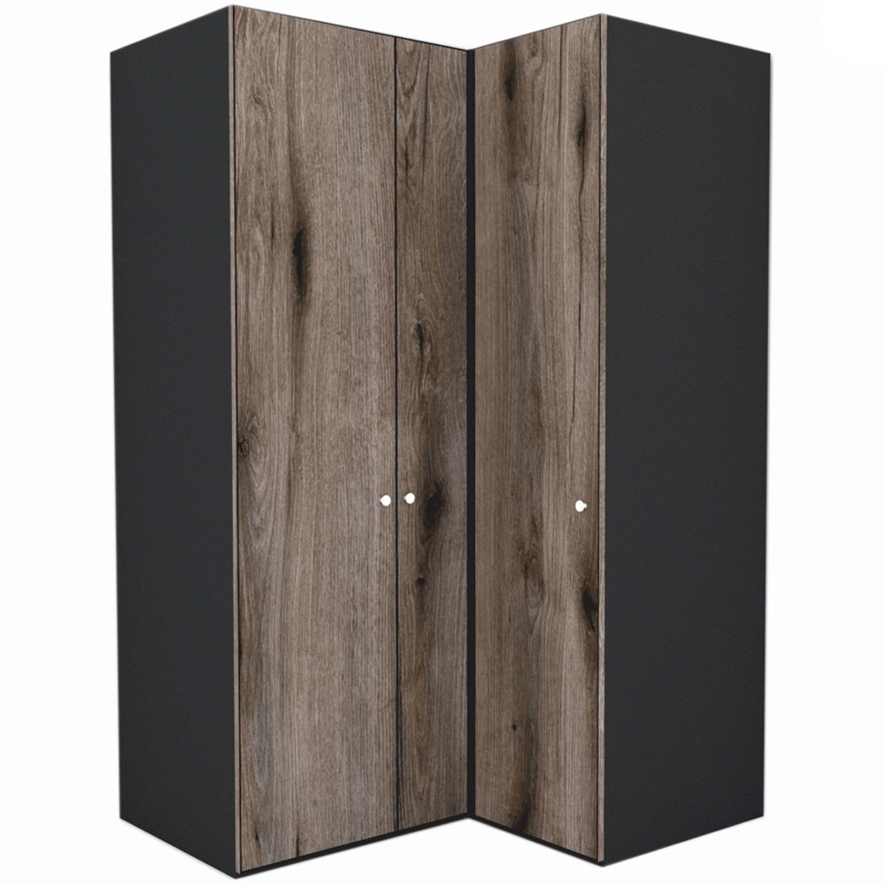 Dulap de Colt Genarom LEX Model B, Decor K366, 145-117 x 240 x 66 cm