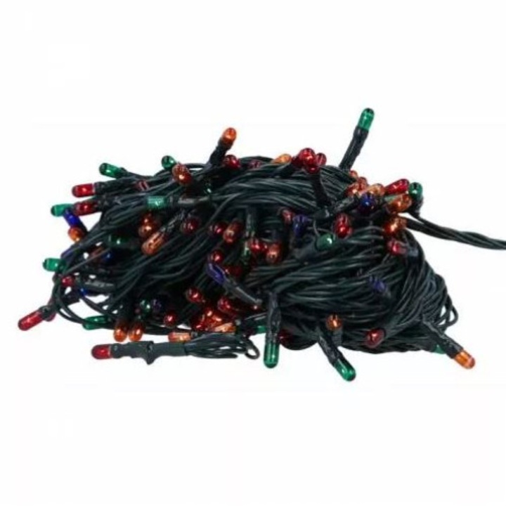 7m fehér LED fa telepítés