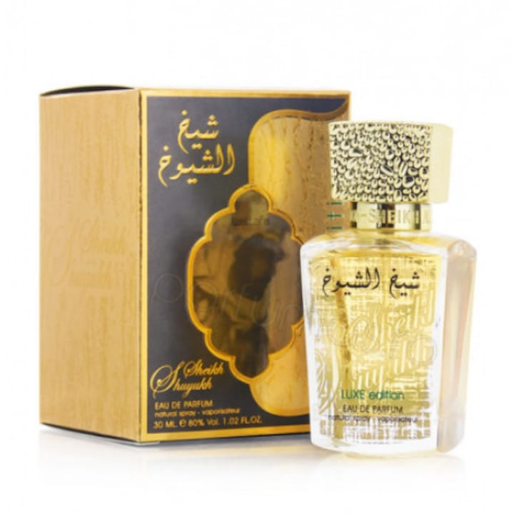Парфюмна вода Lattafa, Sheikh Al Shuyukh Luxe Edition, Unisex, 30 мл