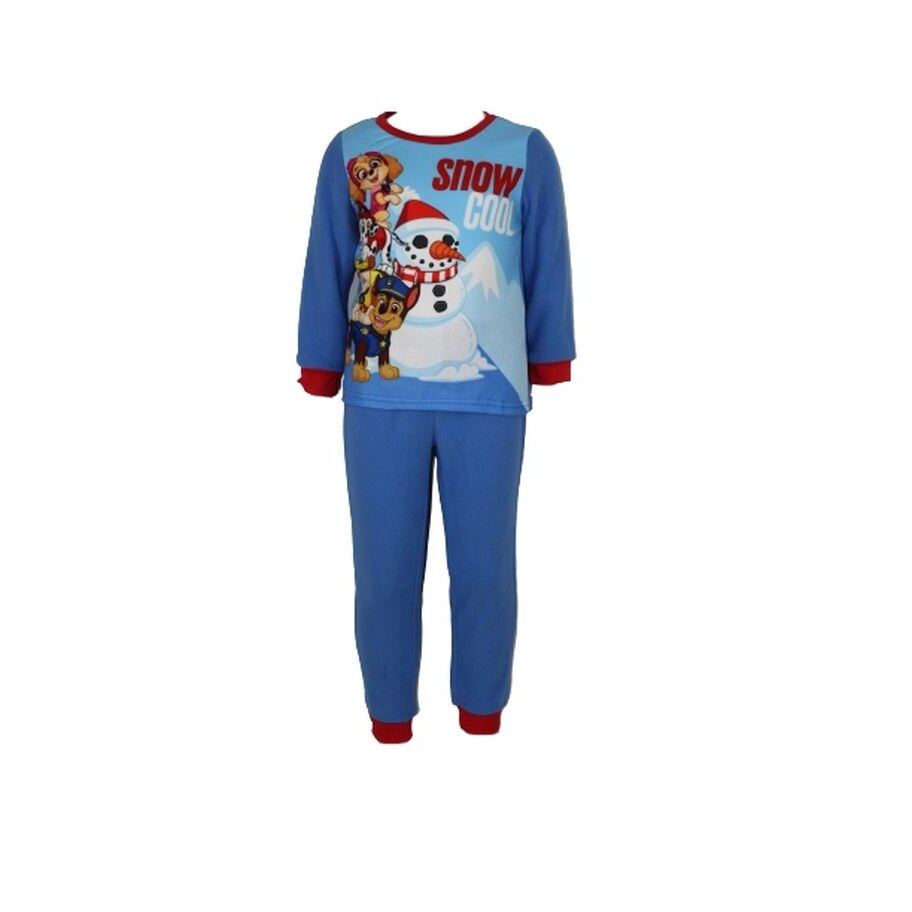 Pijamale lungi Paw Patrol, model paw211682, Albastru deschis