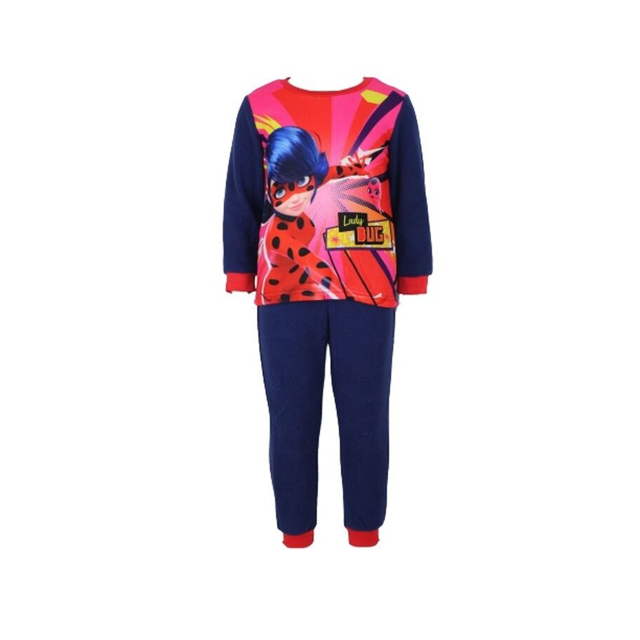 Pijamale lungi Miraculous Ladybug,model mir211615, Albastru