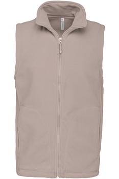 Vesta fleece barbati, Kariban Luca K913, Bej Vesta fleece barbati, Kariban Luca K913, Bej