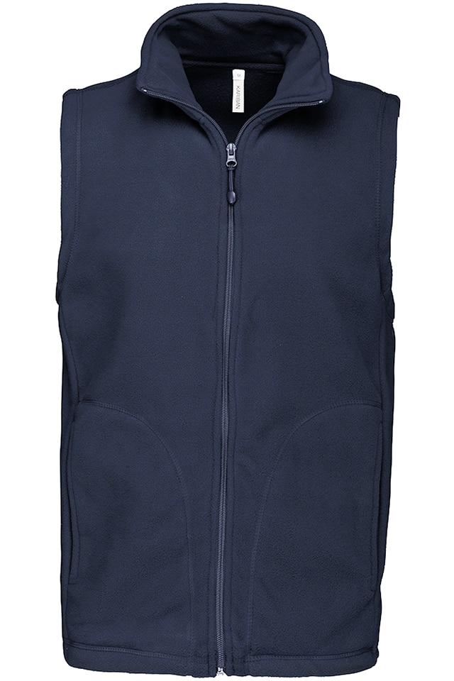 Vesta fleece barbati, Kariban Luca K913, Bleumarin