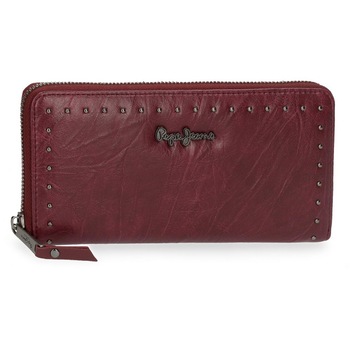 Portofel dama cu fermoar Pepe Jeans Chic, bordo, 19.5x10x2 cm Portofel dama cu fermoar Pepe Jeans Chic, bordo, 19.5x10x2 cm