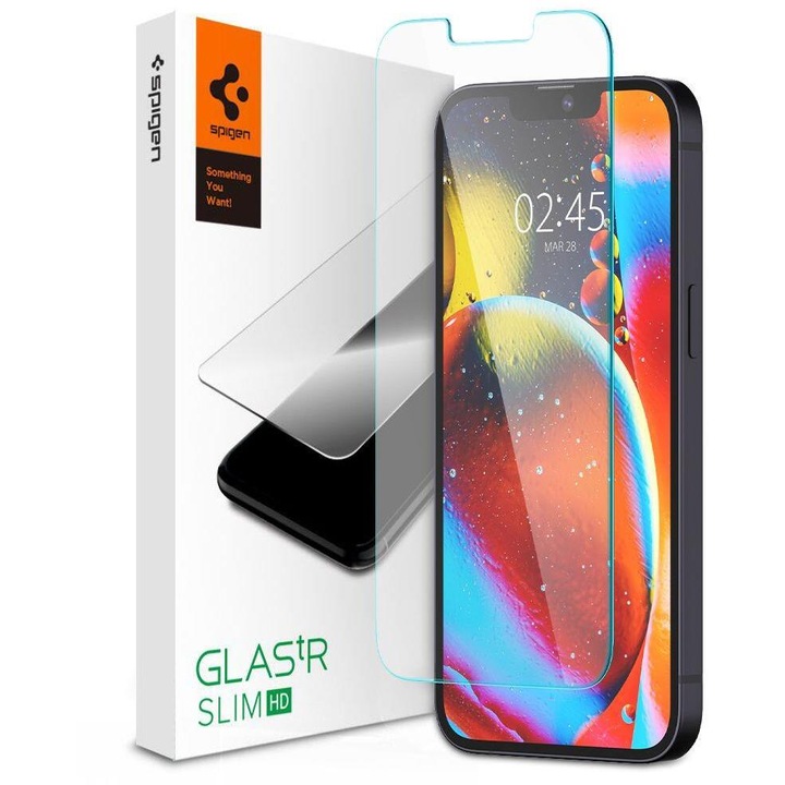 Протектор Spigen Glass TR Slim за iPhone 13 Pro Max