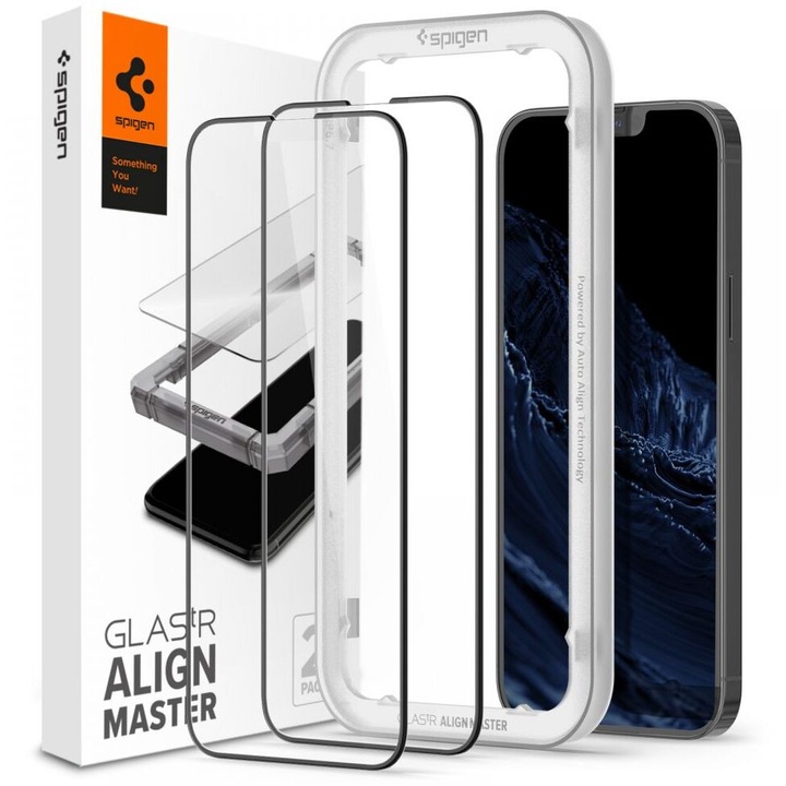 Протектор Spigen ALM Glass FC 2pcs за iPhone 13 Pro Max