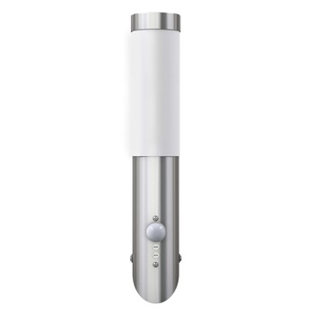 Lampa de exterior, vidaXL, Otel inoxidabil, 6 x36 cm, E27, IP44, Argintiu Lampa de exterior, vidaXL, Otel inoxidabil, 6 x36 cm, E27, IP44, Argintiu