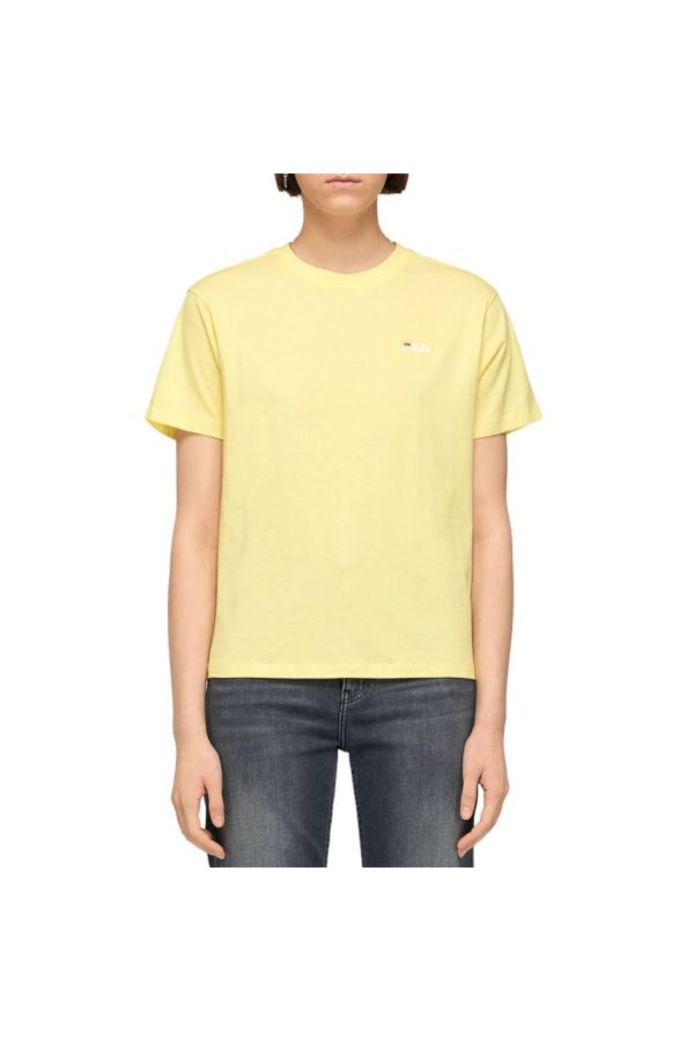 Tricou Fila, Bumbac, Galben, S