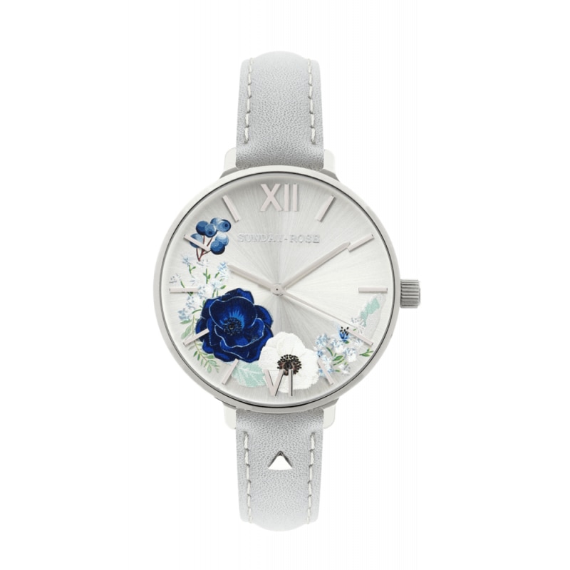 Ceas dama JVD, Sunday Rose Sun-S25, Multicolor