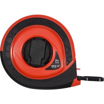 Ruleta cu banda din fibra de sticla YATO, lungime 20 m, latime 15 mm Ruleta cu banda din fibra de sticla YATO, lungime 20 m, latime 15 mm