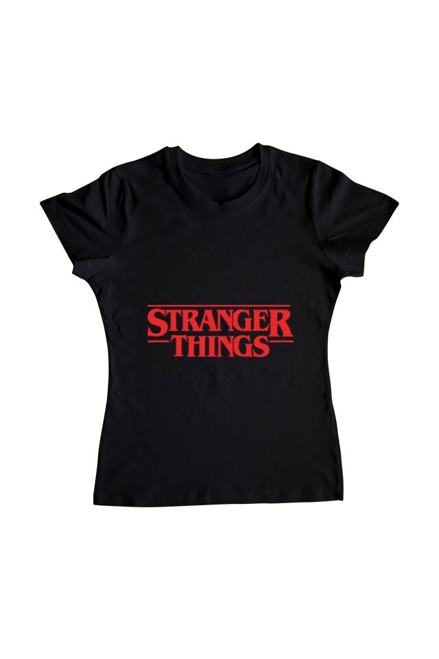 grocery store Distract bankruptcy Tricou femei, Printado, stranger things, Bumbac, Regular fit, Negru, S INTL  - eMAG.ro