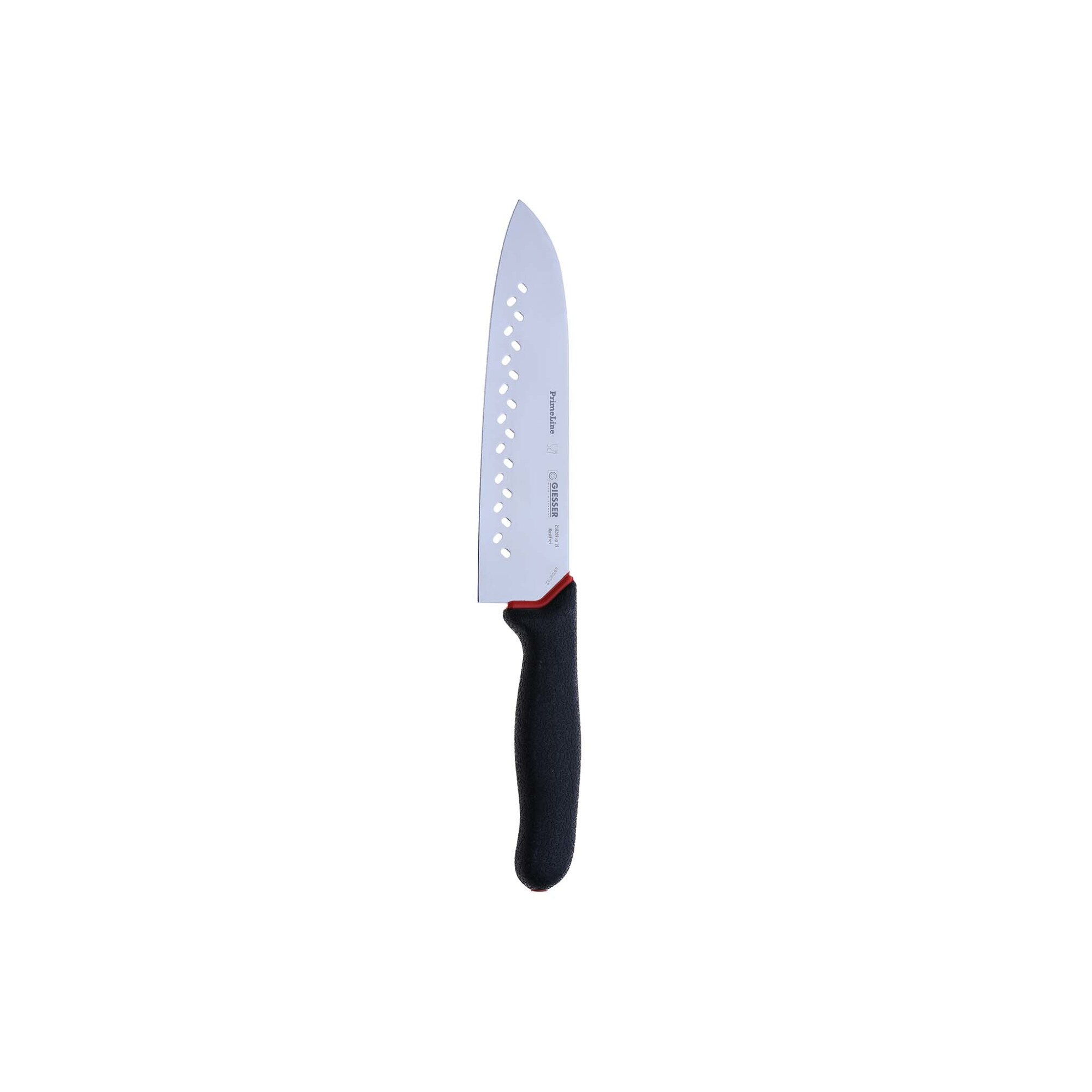 Cutit Santoku - Giesser Prime Line 218269_sp19, lama cu perforatii, lungime 19 cm