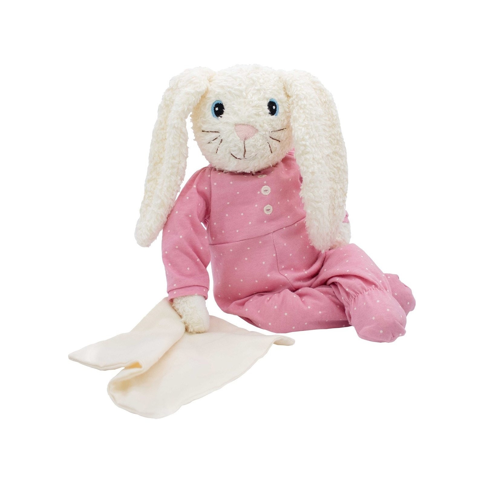 Jucarie de Plus Hugzzeee Friends Iepuras Rosa 43 x 15 cm