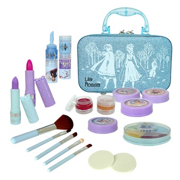 Trusa beauty Hi Lila Rossa girls, makeup copii, solubil in apa, Regina Ghetii, pentru copii de minimum 5 ani Trusa beauty Hi Lila Rossa girls, makeup copii, solubil in apa, Regina Ghetii, pentru copii de minimum 5 ani