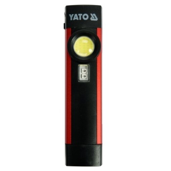 Lanterna cu acumulator YATO, Li-Ion 3.7 V, cu LED COB 5 W si UV, 300 lm Lanterna cu acumulator YATO, Li-Ion 3.7 V, cu LED COB 5 W si UV, 300 lm