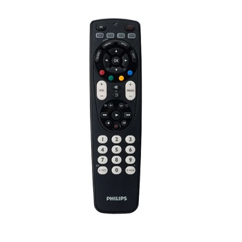 Telecomanda Universala, Multifunctionala 4in1, Usor de Folosit, Usoara, 1 LED, Functioneaza pe Distanta de 10m, Negru Telecomanda Universala, Multifunctionala 4in1, Usor de Folosit, Usoara, 1 LED, Functioneaza pe Distanta de 10m, Negru