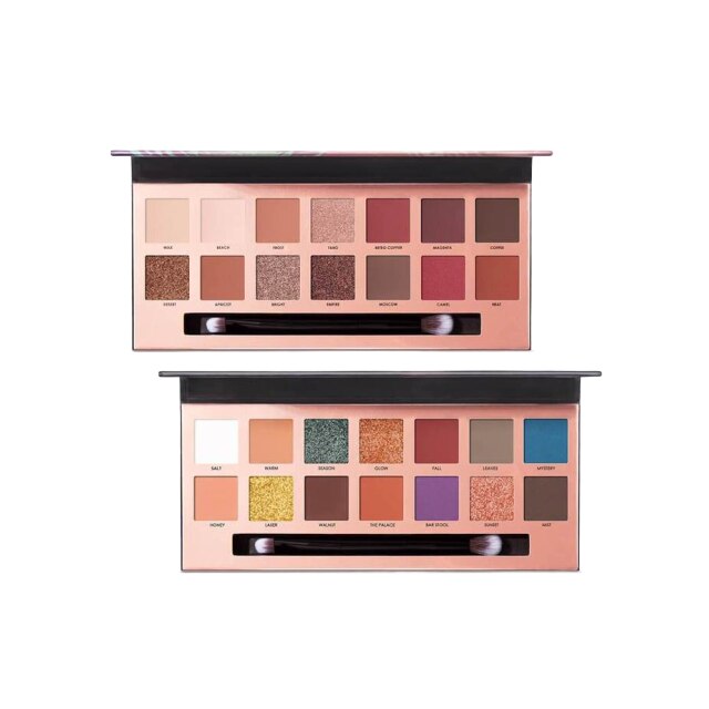 Set 2 palete fard de ochi, Focallure, lunga durata