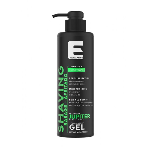 Gel de ras 500 ml, Elegance Jupiter Minty
