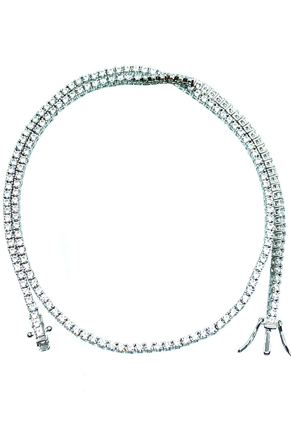 Colier tennis Agavi din argint 925 cu zirconiu