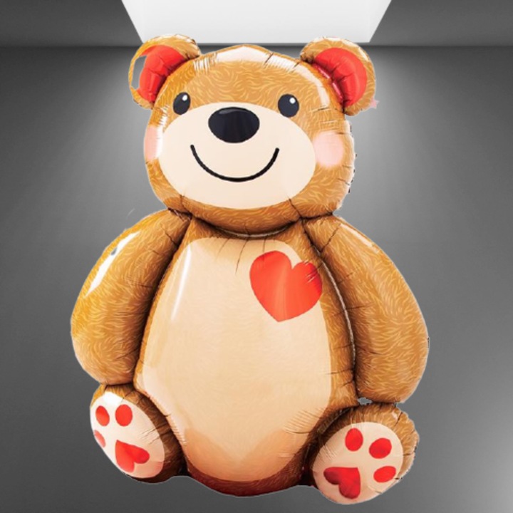 Фолиев балон Мечка, 90см