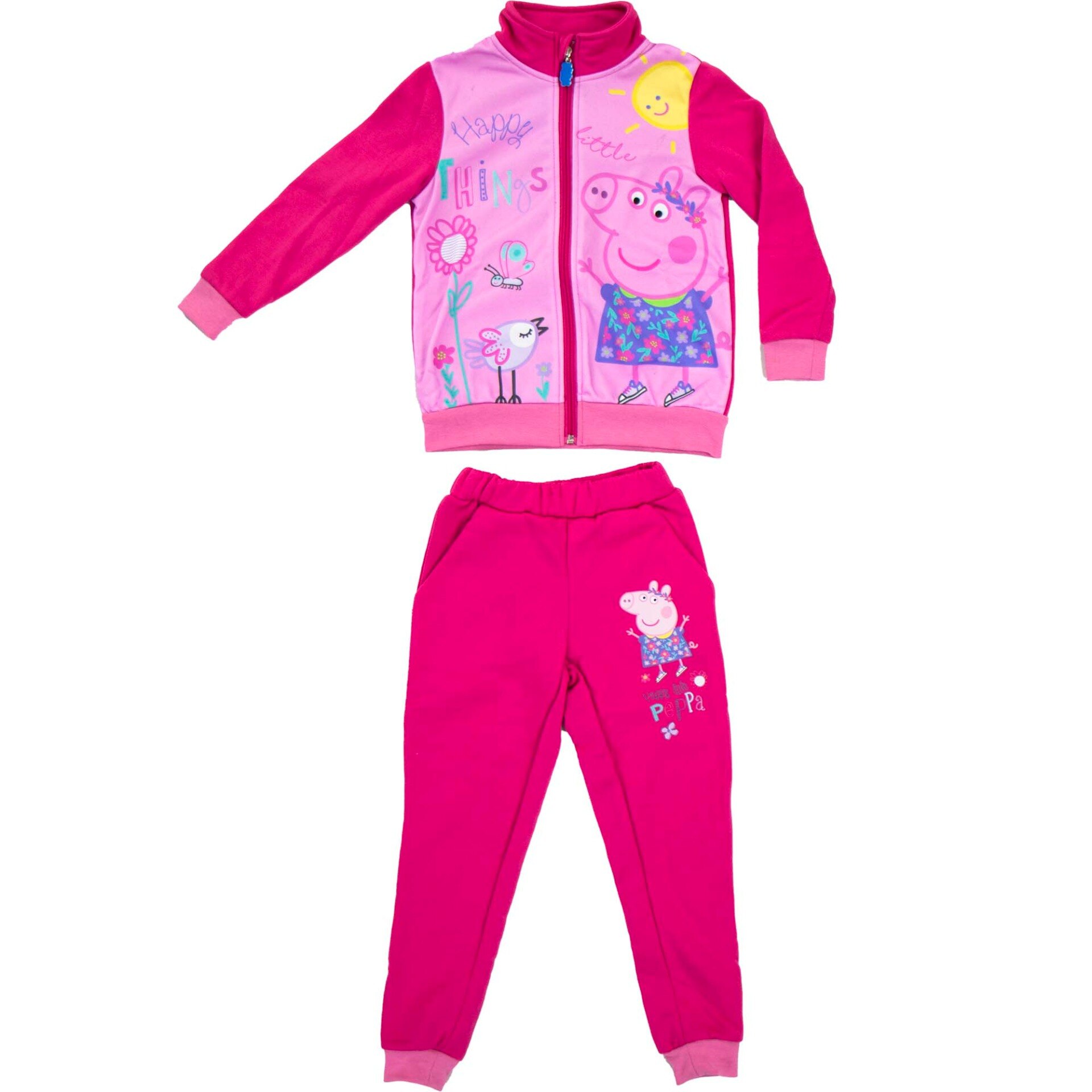 Trening fete Peppa Pig, model pep210989, Fucsia