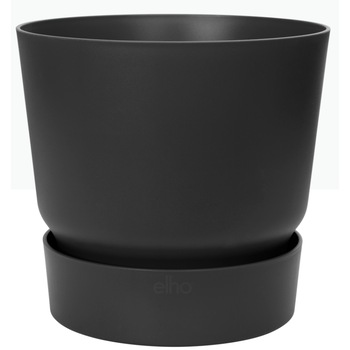 Ghiveci Greenville Round cu diametrul de 20 cm, culoare living black Ghiveci Greenville Round cu diametrul de 20 cm, culoare living black