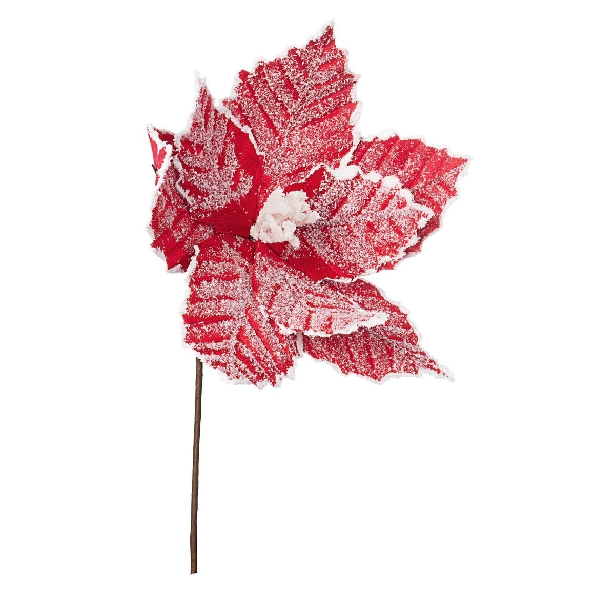 Craciunita artificiala rosie Enid 27x25 cm