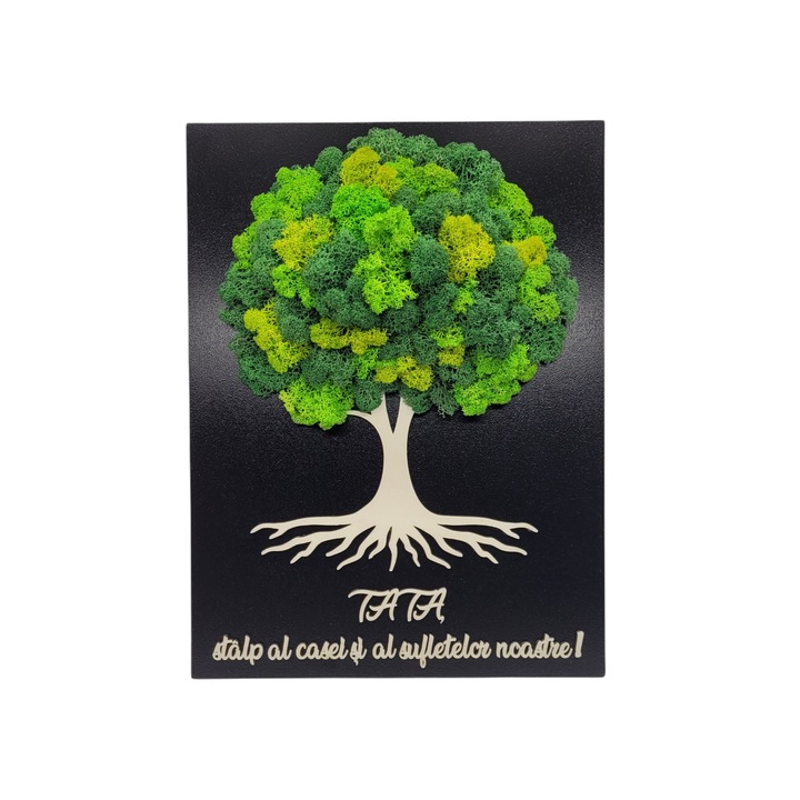 Tablou ,, Copacul Vietii-TATA '',30x40 cm,Crioflora