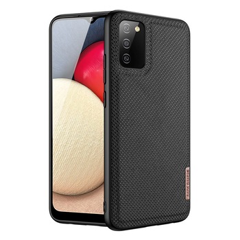 Husa de protectie, Dux Ducis Fino, Compatibil cu Samsung A02s, Negru Husa de protectie, Dux Ducis Fino, Compatibil cu Samsung A02s, Negru
