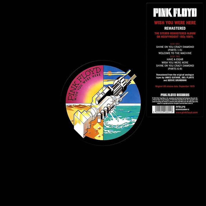 Pink Floyd - Wish You Were Here - 180g HQ Vinyl LP