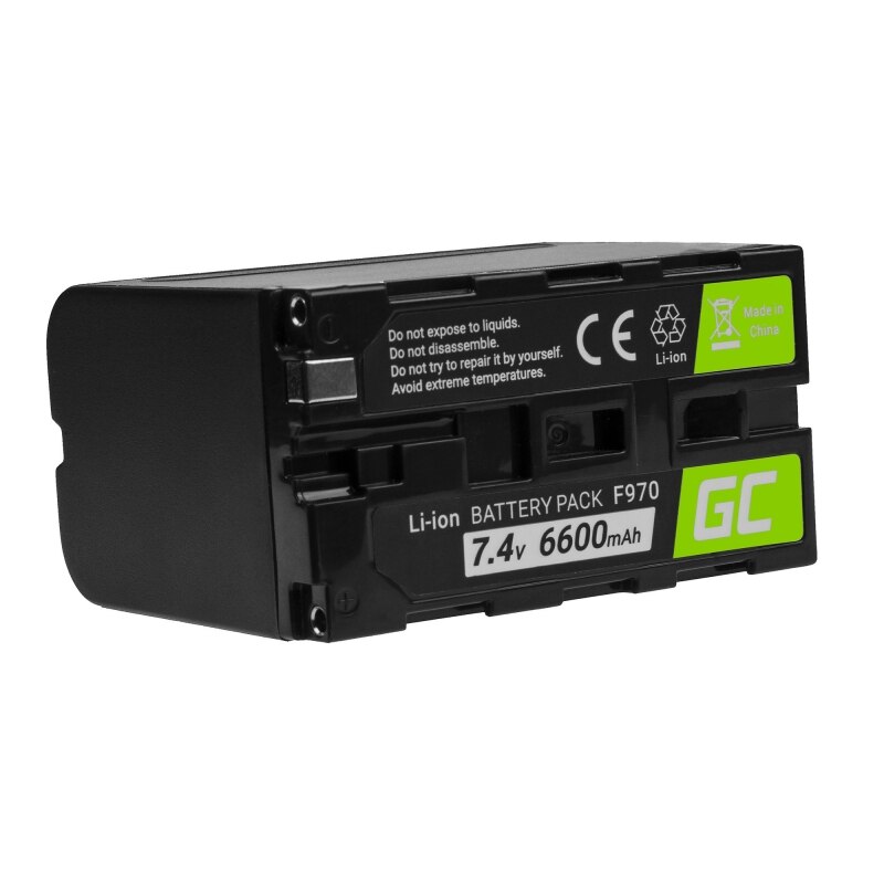 Acumulator camera video Green Cell pentru SONY NP-F330 NP-F530