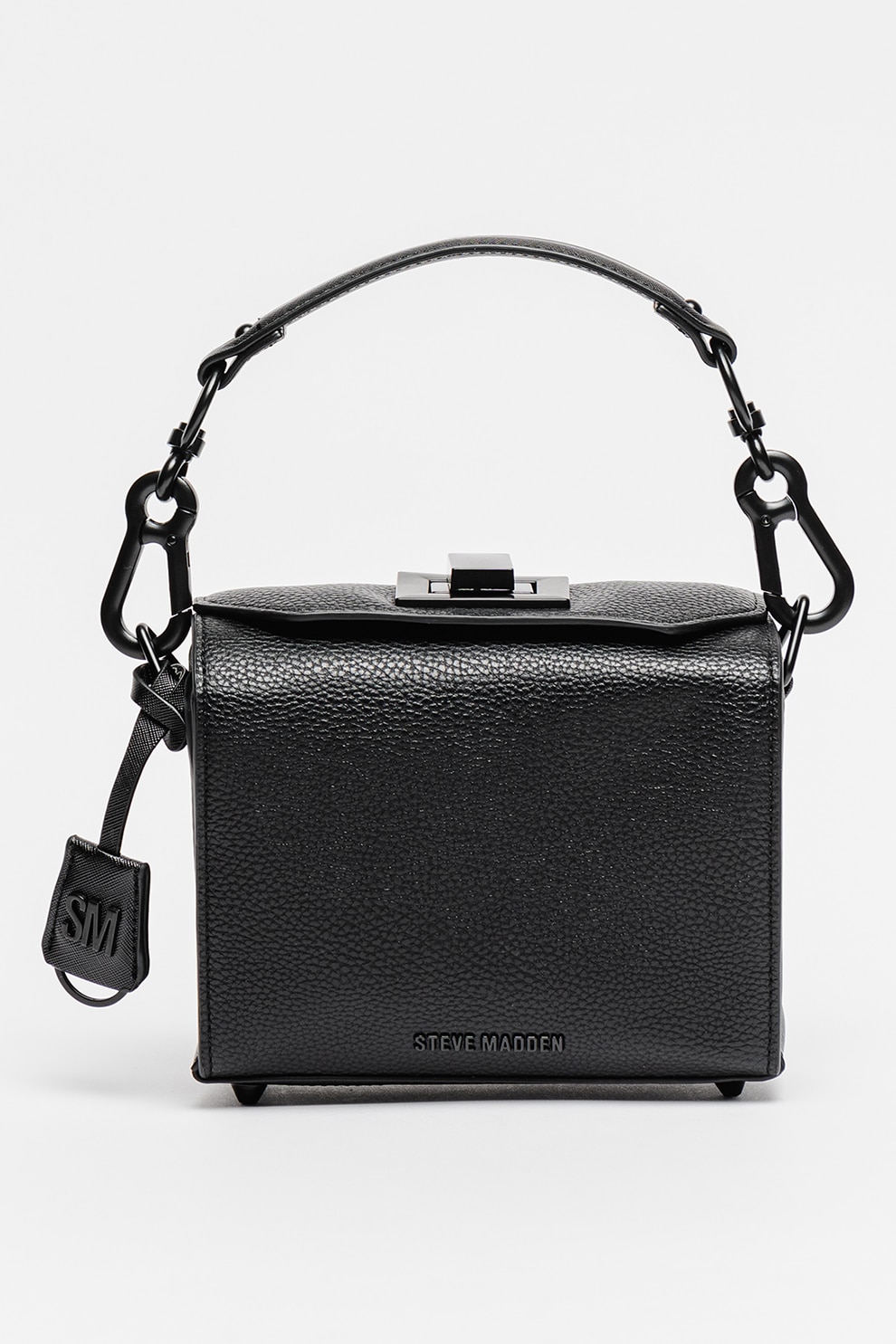 Steve Madden, Geanta crossbody de piele ecologica cu aspect texturat