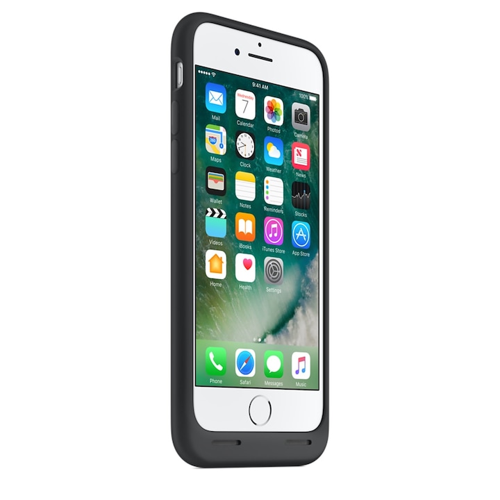 Защитен калъф с батерия Apple за iPhone 7, Black