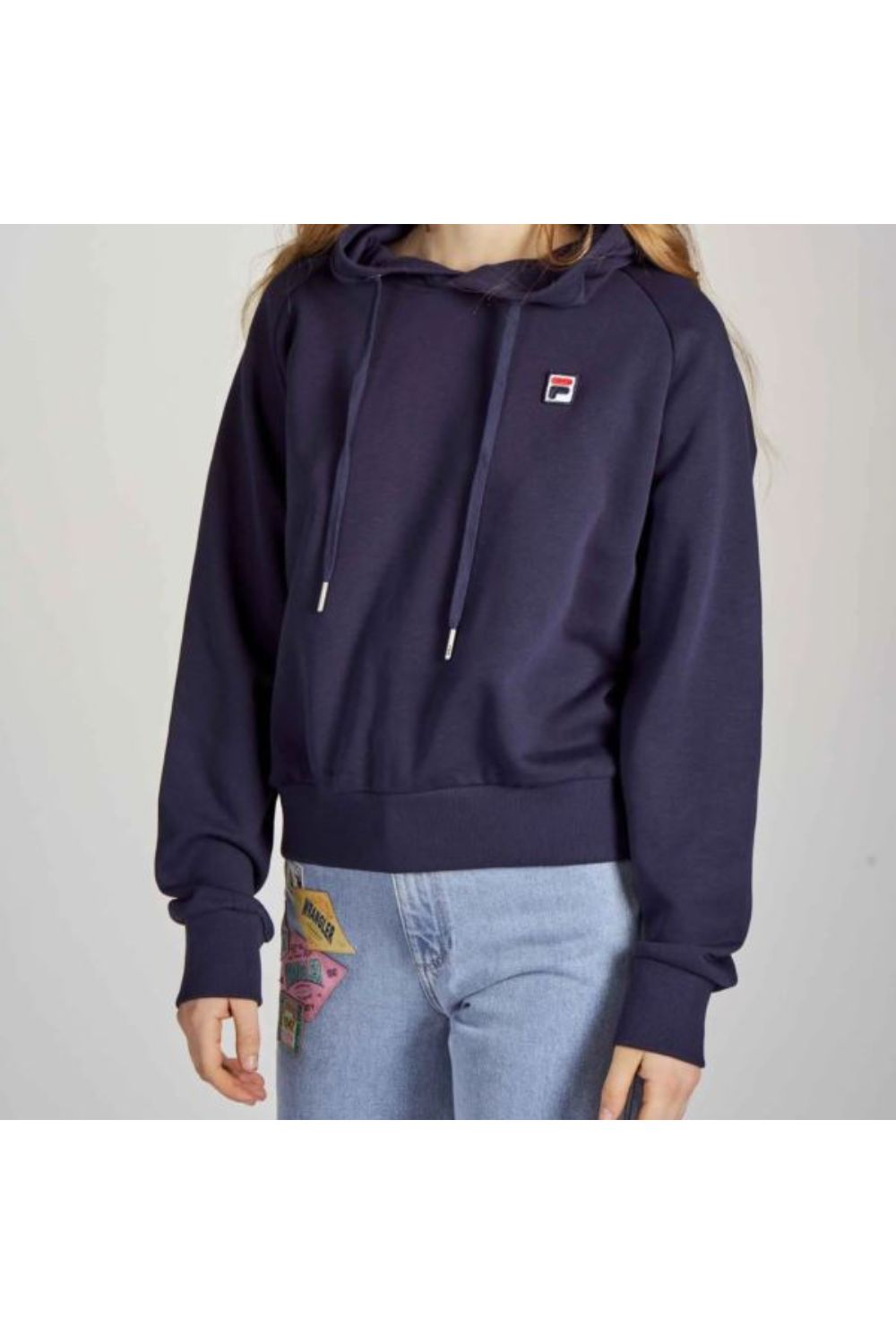 Hanorac, FILA, Bumbac, Bleumarin, S