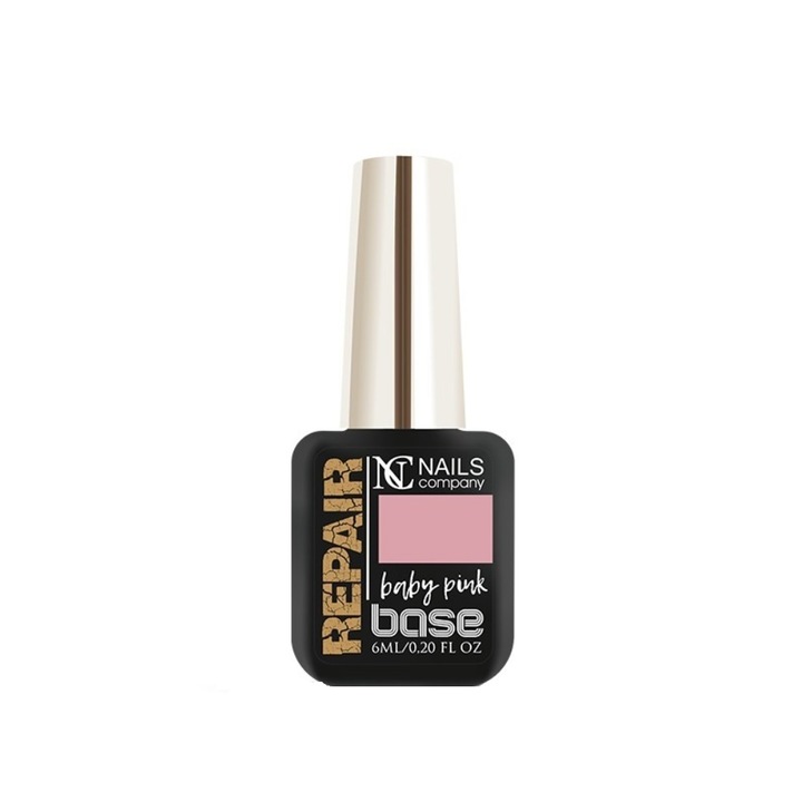 Baza de constructie unghii, Repair Base, Nails Company, 11 ml, Baby Pink