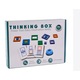 Joc educativ Thinking box, piese lemn, +3 ani