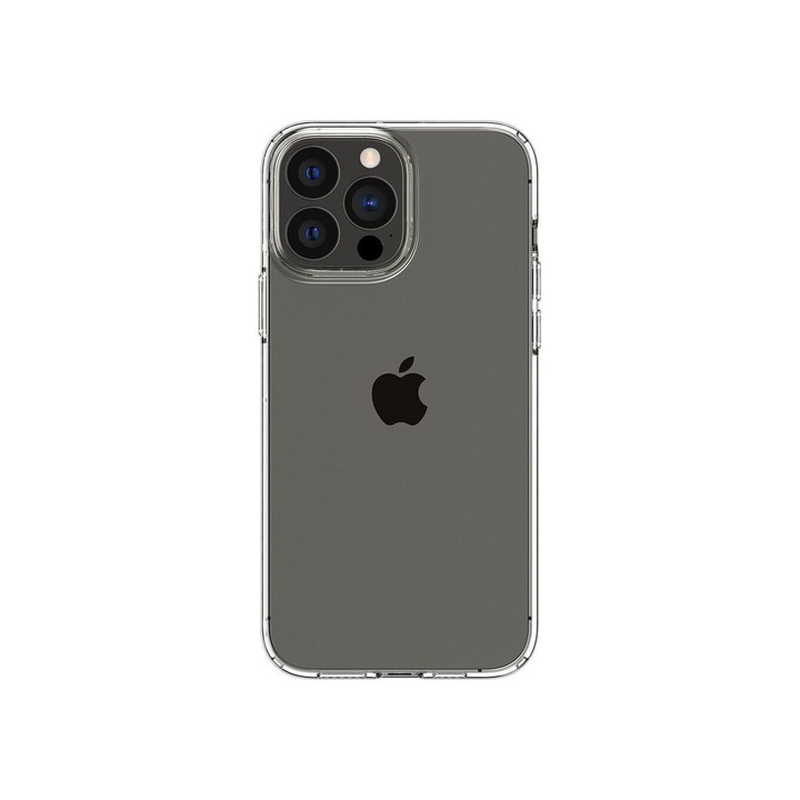 Кейс съвместим с iPhone 13 Pro Max, прозрачен силикон, ултратънък 2 мм