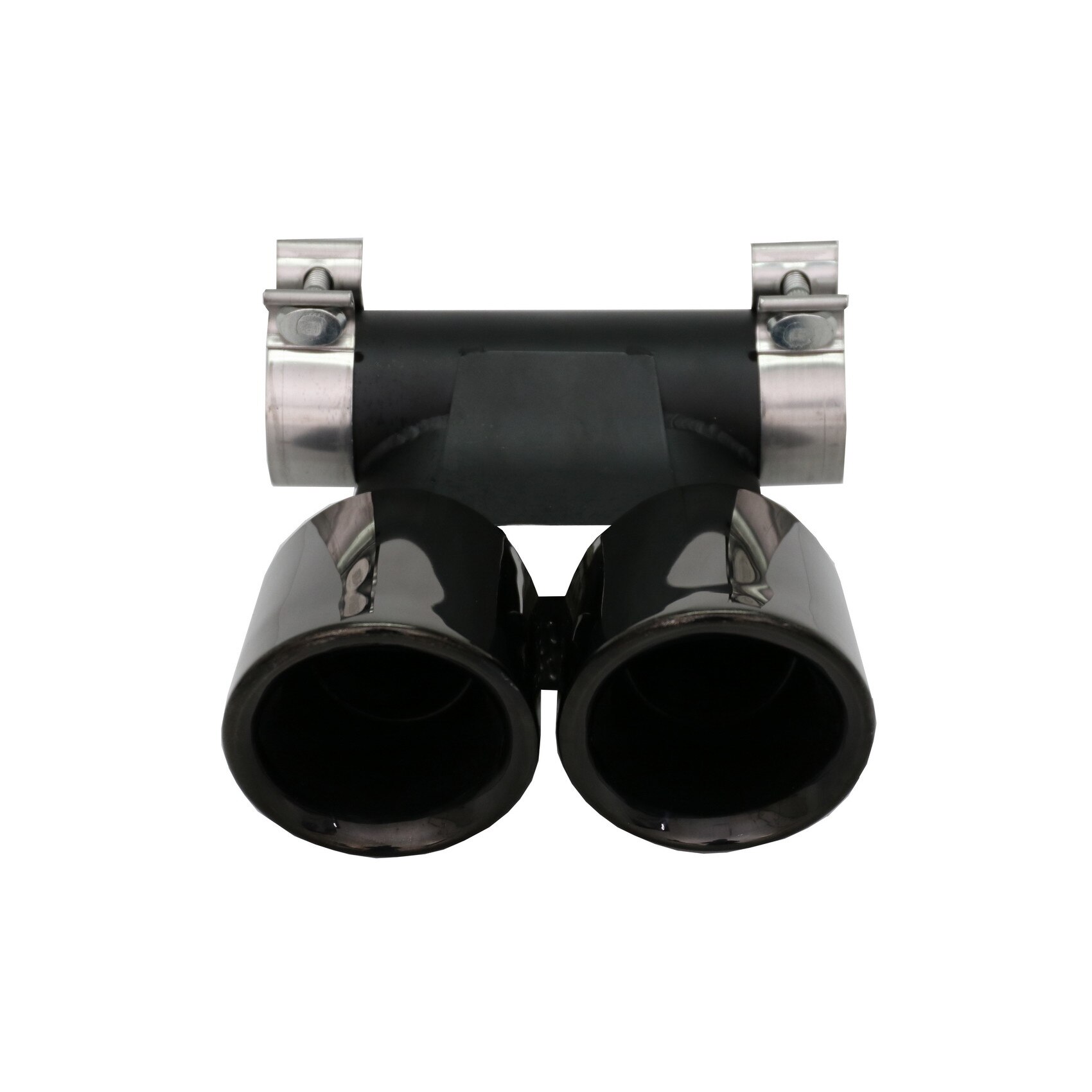 Ornament Evacuare compatibil cu Porsche 718 Cayman/Boxster 982 (2016-) Negru Lucios