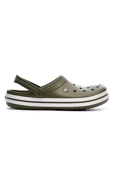 Saboti Crocs, Crocband, Material sintetic, Verde, 46-47 EU Saboti Crocs, Crocband, Material sintetic, Verde, 46-47 EU