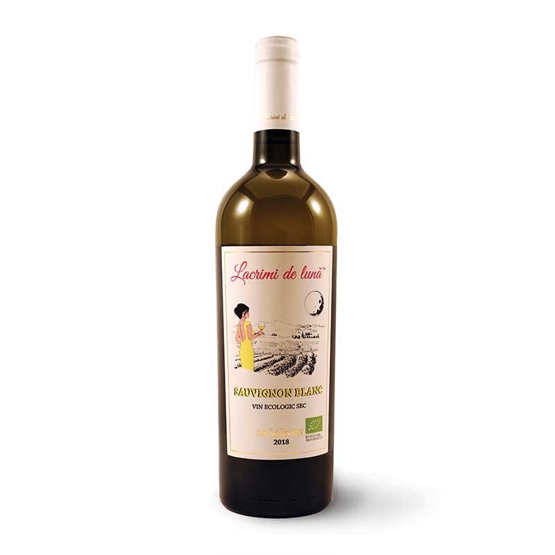 Vin BIO alb sec, Sauvignon Blanc 2018 0.75 l