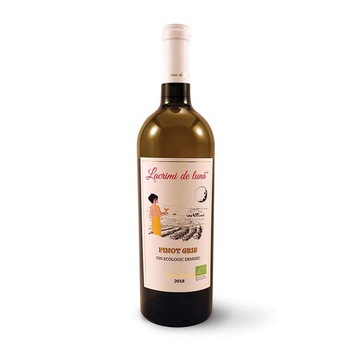 Vin BIO alb demisec, Pinot Gris 2018 0.75 l Vin BIO alb demisec, Pinot Gris 2018 0.75 l
