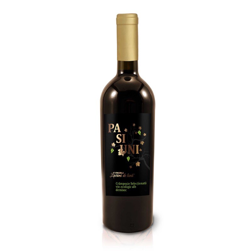 Vin BIO alb demisec, Pasiuni Cramposie Selectionata 0.75 l