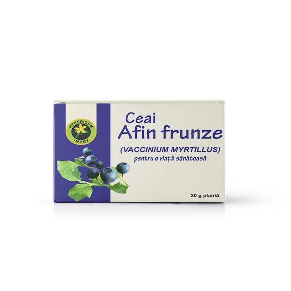 Ceai Hypericum Afin frunze, vrac, 30 grame