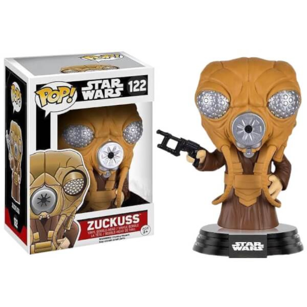 Figurina Zuckuss, FunKo, Pop, Star Wars, 10 cm, Multicolor