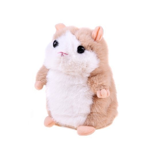 Jucarie interactiva - Hamster vorbaret, maro