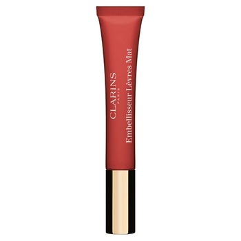 Luciu de buze Clarins Velvet Lip Perfector, 02 Velvet Rosewood, 12 ml Luciu de buze Clarins Velvet Lip Perfector, 02 Velvet Rosewood, 12 ml