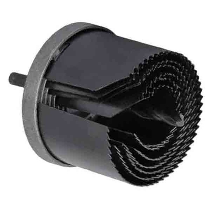 7 db fúrómag készlet adapterrel, 26-63 mm, Raider 157704